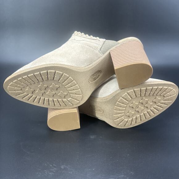 NEW Euro By Sofft Sandy Womens 7.5M Comfort Suede Clogs Mule Stack/Blocked Heel - Picture 8 of 8